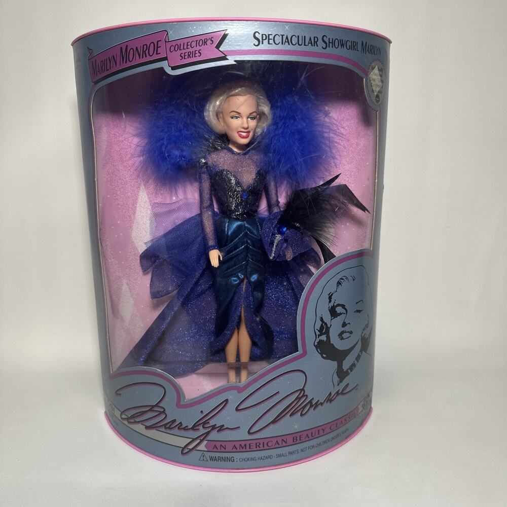 Vintage 1993 MARILYN MONROE DOLL Spectacular Showgirl Marilyn #6 Sealed NRFB